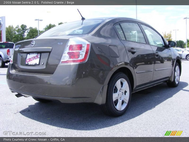 Polished Granite / Beige 2009 Nissan Sentra 2.0 S