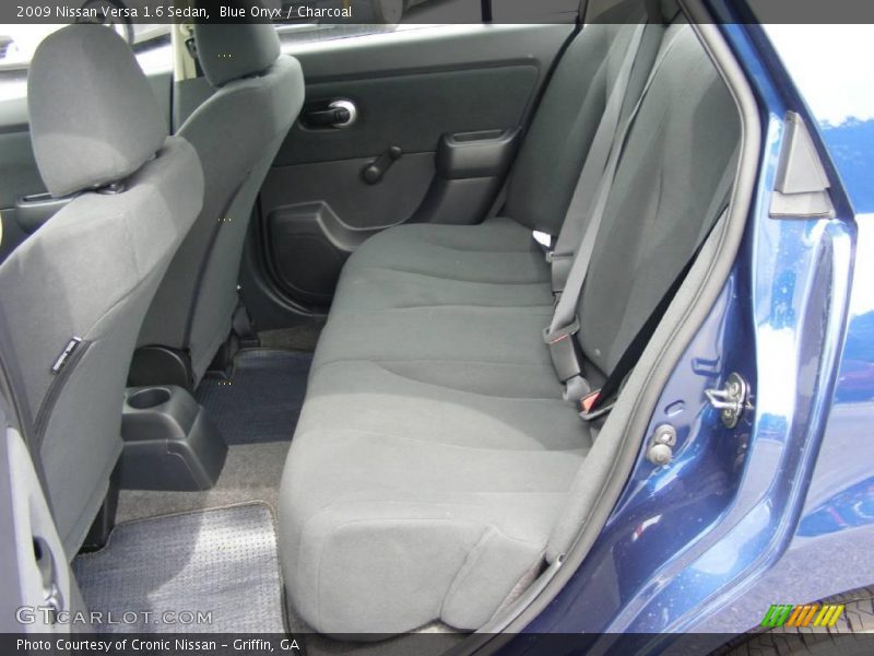 Blue Onyx / Charcoal 2009 Nissan Versa 1.6 Sedan