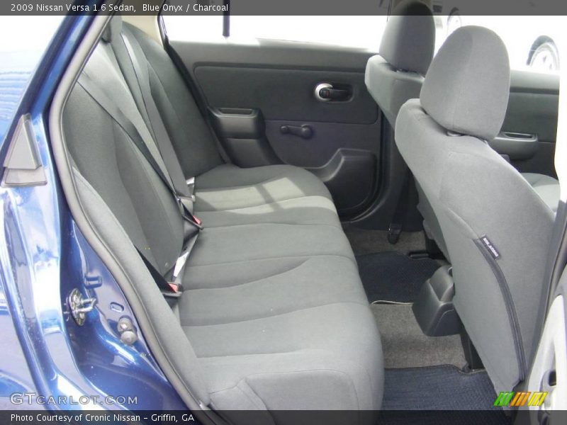 Blue Onyx / Charcoal 2009 Nissan Versa 1.6 Sedan