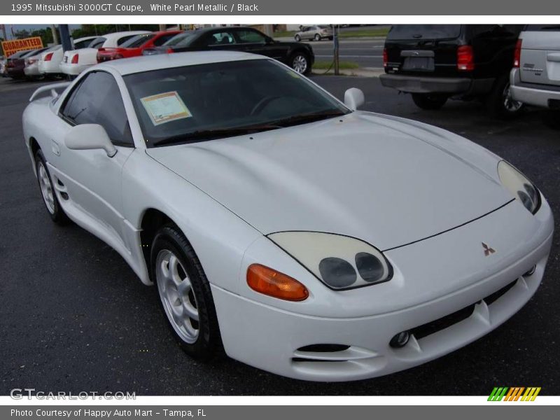 White Pearl Metallic / Black 1995 Mitsubishi 3000GT Coupe