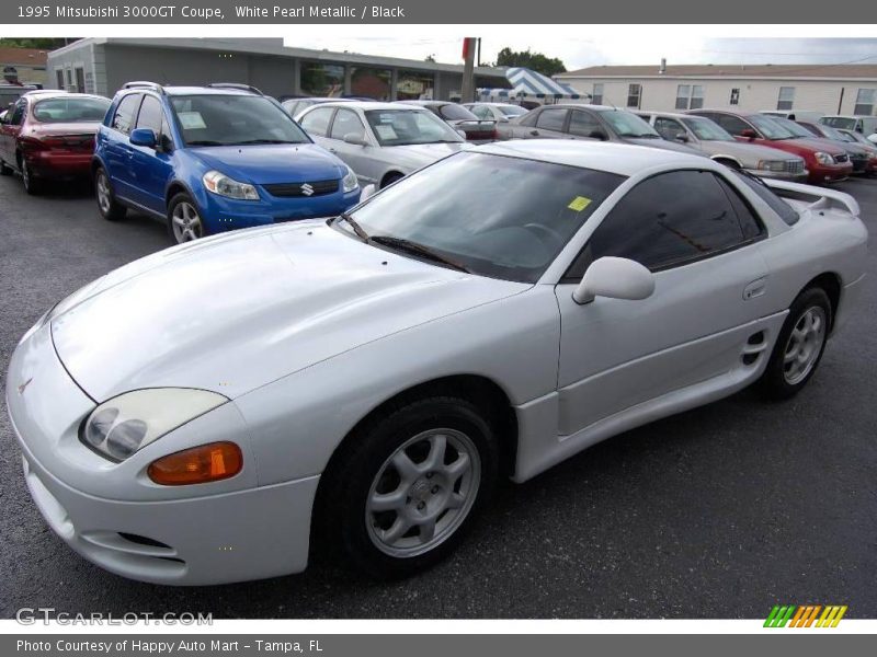 White Pearl Metallic / Black 1995 Mitsubishi 3000GT Coupe