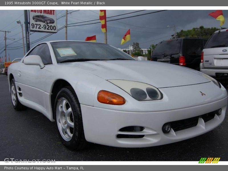 White Pearl Metallic / Black 1995 Mitsubishi 3000GT Coupe