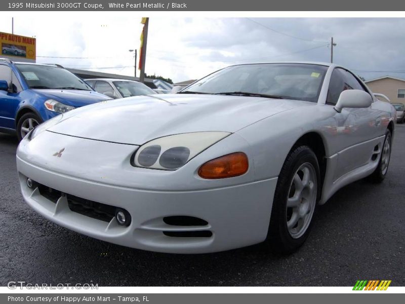 White Pearl Metallic / Black 1995 Mitsubishi 3000GT Coupe