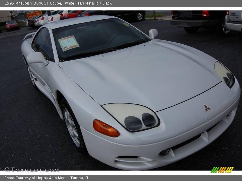 White Pearl Metallic / Black 1995 Mitsubishi 3000GT Coupe