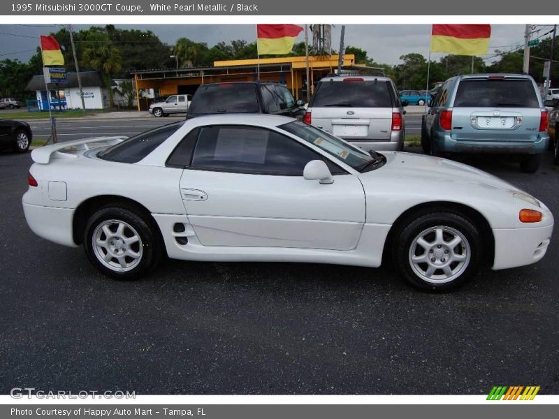 White Pearl Metallic / Black 1995 Mitsubishi 3000GT Coupe