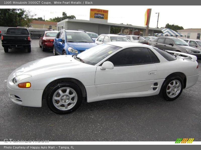 White Pearl Metallic / Black 1995 Mitsubishi 3000GT Coupe