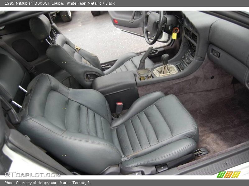 White Pearl Metallic / Black 1995 Mitsubishi 3000GT Coupe
