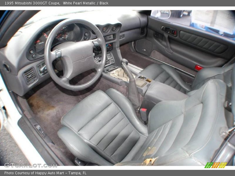 White Pearl Metallic / Black 1995 Mitsubishi 3000GT Coupe