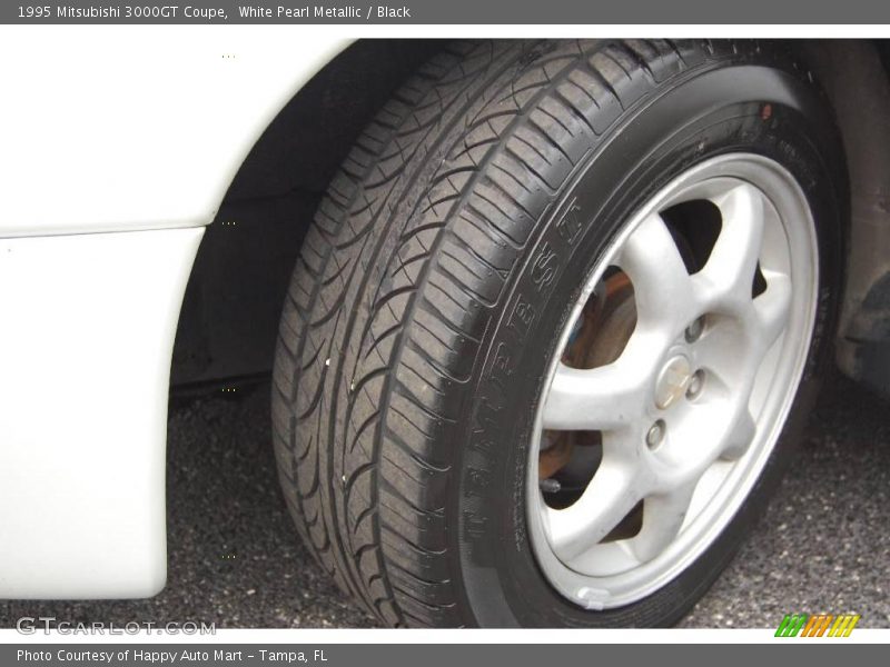 White Pearl Metallic / Black 1995 Mitsubishi 3000GT Coupe