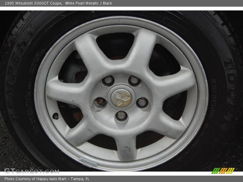 White Pearl Metallic / Black 1995 Mitsubishi 3000GT Coupe