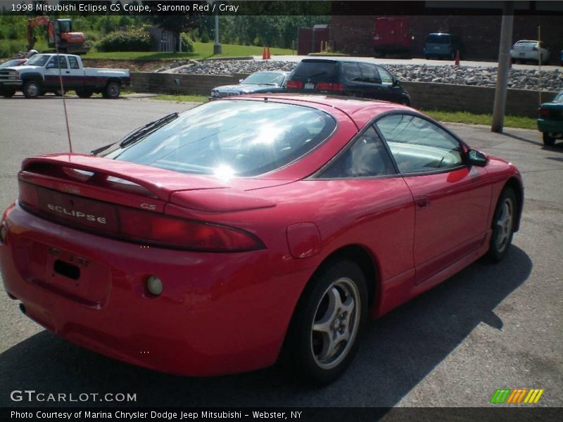 Saronno Red / Gray 1998 Mitsubishi Eclipse GS Coupe