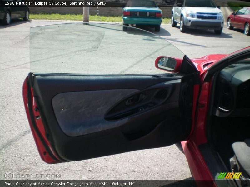Saronno Red / Gray 1998 Mitsubishi Eclipse GS Coupe