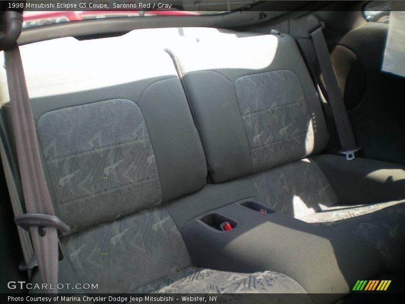 Saronno Red / Gray 1998 Mitsubishi Eclipse GS Coupe
