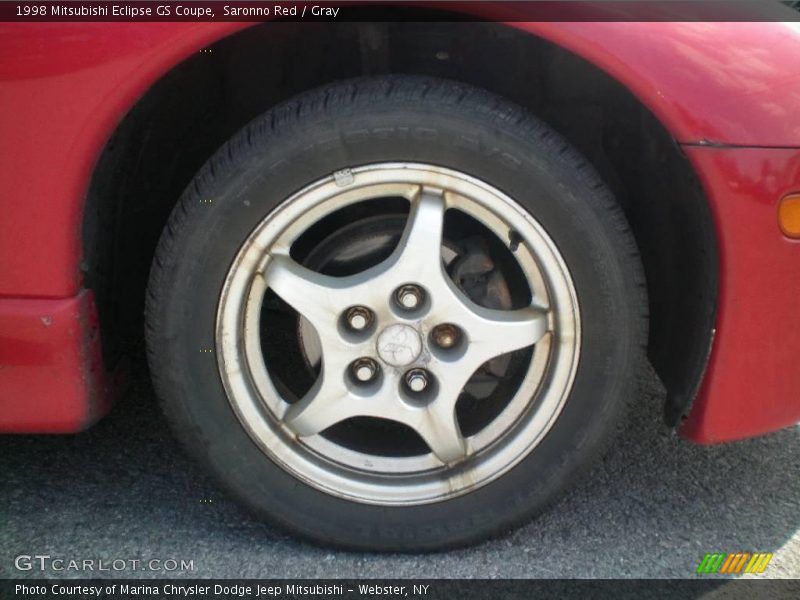 Saronno Red / Gray 1998 Mitsubishi Eclipse GS Coupe