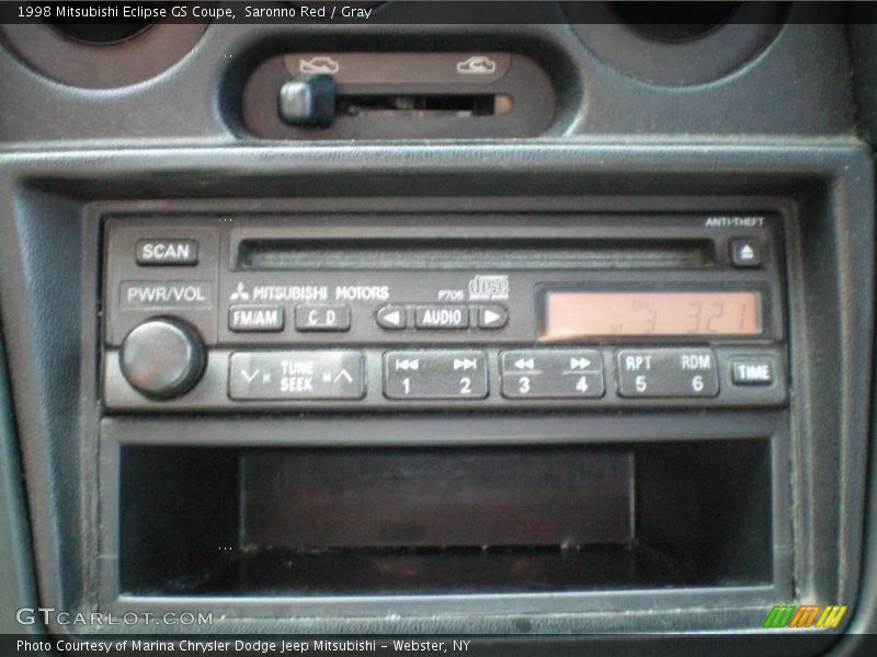 Saronno Red / Gray 1998 Mitsubishi Eclipse GS Coupe
