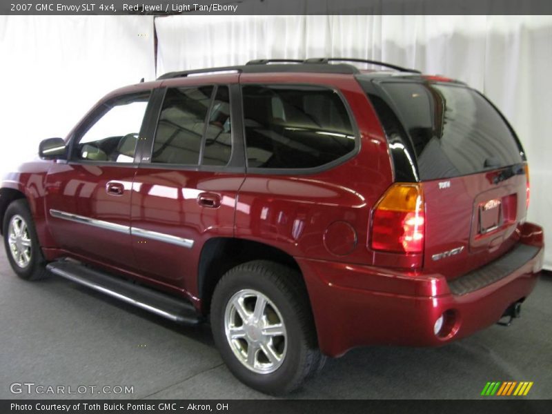 Red Jewel / Light Tan/Ebony 2007 GMC Envoy SLT 4x4