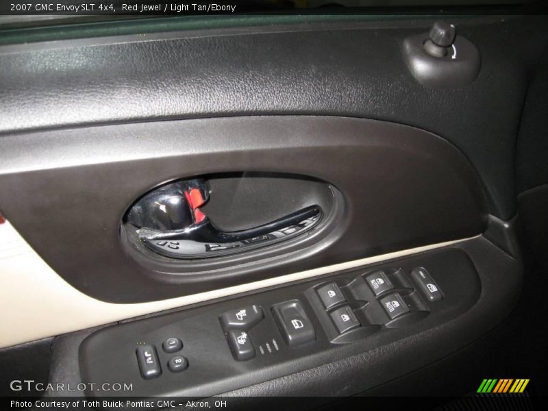 Red Jewel / Light Tan/Ebony 2007 GMC Envoy SLT 4x4