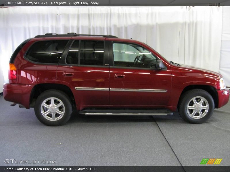 Red Jewel / Light Tan/Ebony 2007 GMC Envoy SLT 4x4