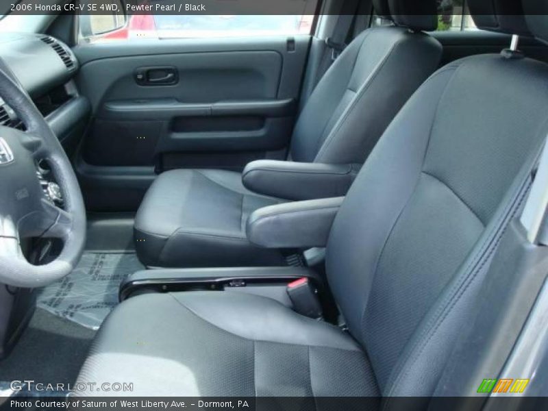 Pewter Pearl / Black 2006 Honda CR-V SE 4WD