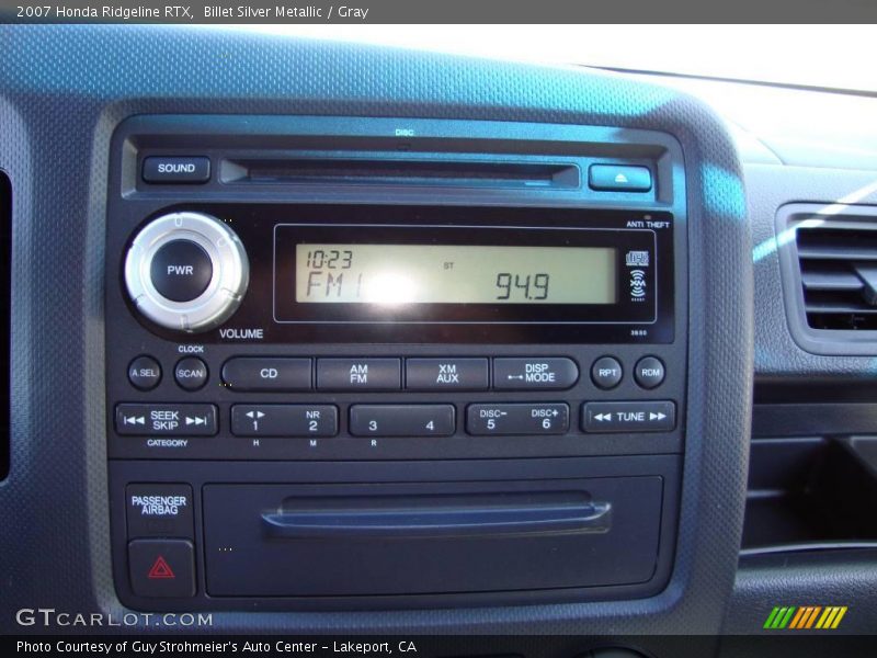 Billet Silver Metallic / Gray 2007 Honda Ridgeline RTX