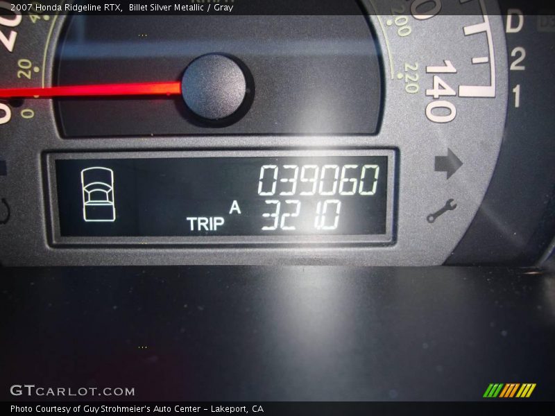 Billet Silver Metallic / Gray 2007 Honda Ridgeline RTX