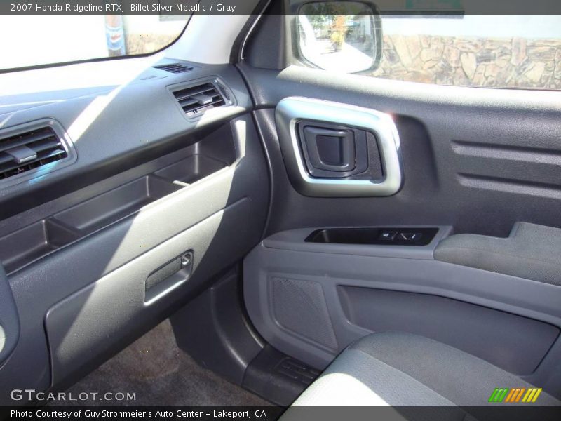 Billet Silver Metallic / Gray 2007 Honda Ridgeline RTX