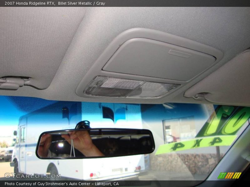 Billet Silver Metallic / Gray 2007 Honda Ridgeline RTX