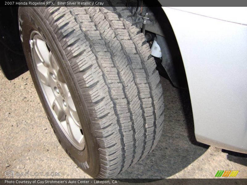 Billet Silver Metallic / Gray 2007 Honda Ridgeline RTX