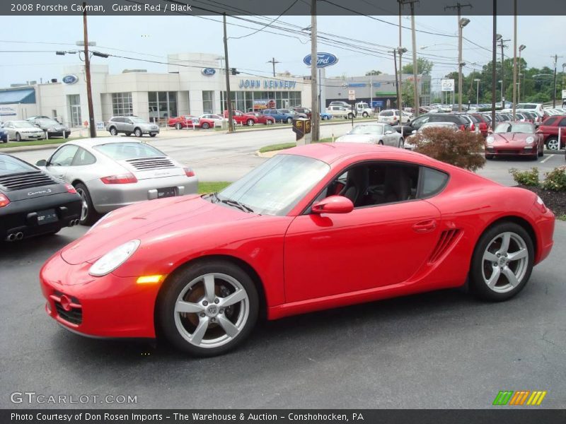 Guards Red / Black 2008 Porsche Cayman