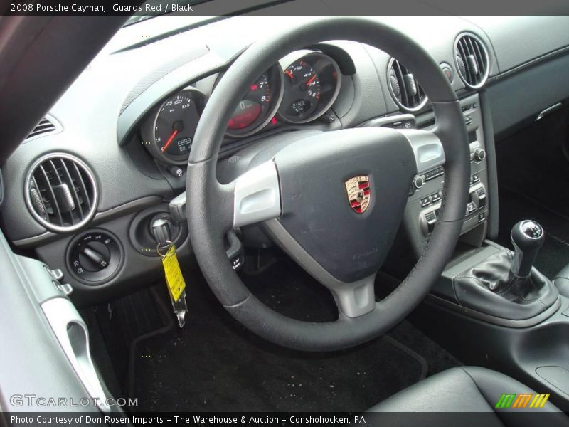 Guards Red / Black 2008 Porsche Cayman