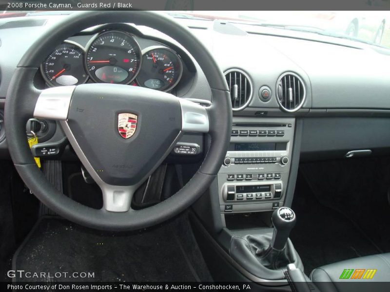 Guards Red / Black 2008 Porsche Cayman