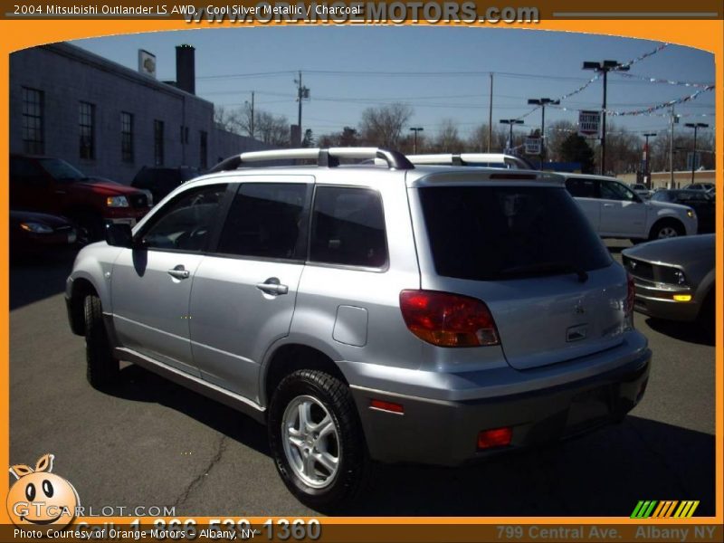 Cool Silver Metallic / Charcoal 2004 Mitsubishi Outlander LS AWD