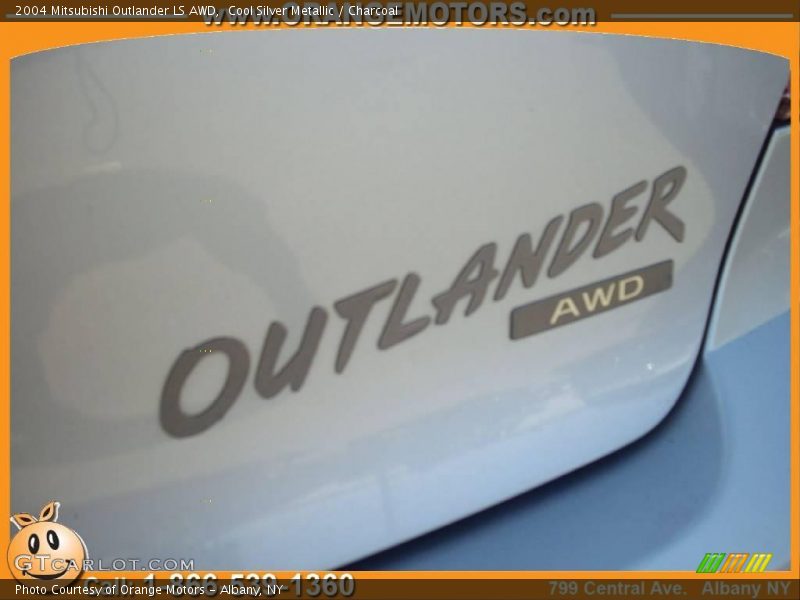 Cool Silver Metallic / Charcoal 2004 Mitsubishi Outlander LS AWD