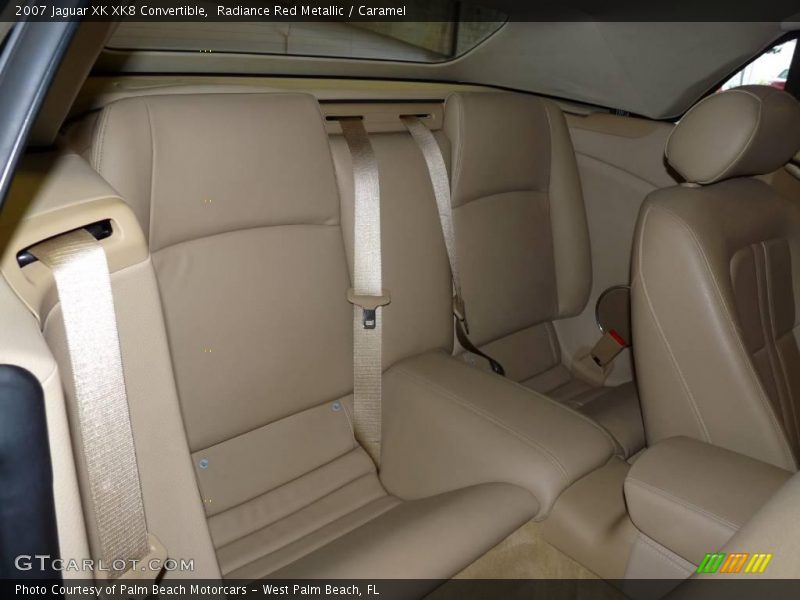 Radiance Red Metallic / Caramel 2007 Jaguar XK XK8 Convertible