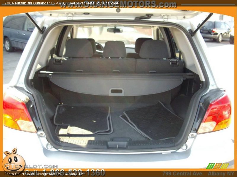 Cool Silver Metallic / Charcoal 2004 Mitsubishi Outlander LS AWD