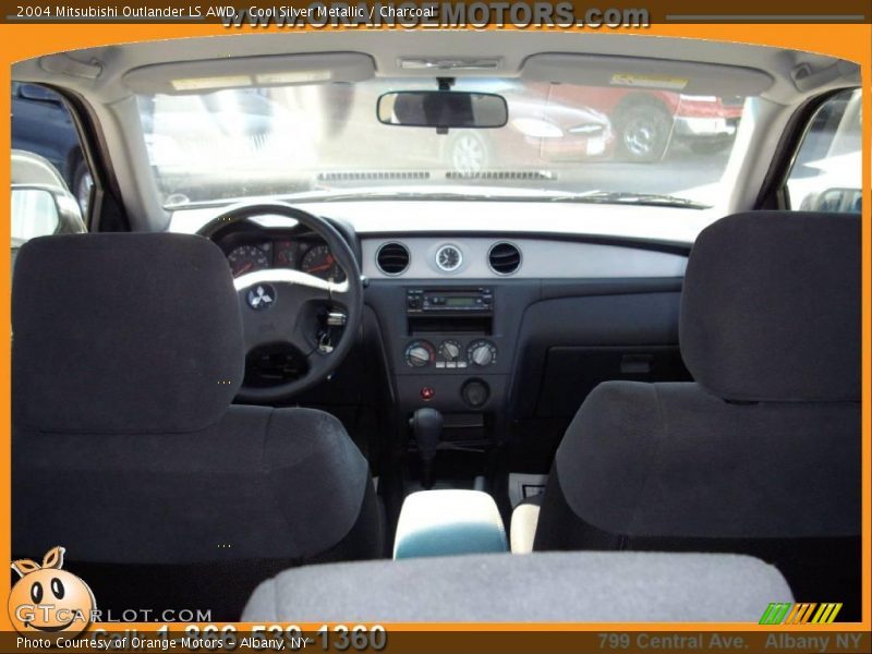 Cool Silver Metallic / Charcoal 2004 Mitsubishi Outlander LS AWD