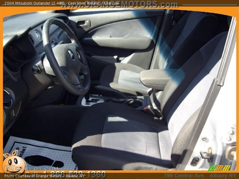 Cool Silver Metallic / Charcoal 2004 Mitsubishi Outlander LS AWD