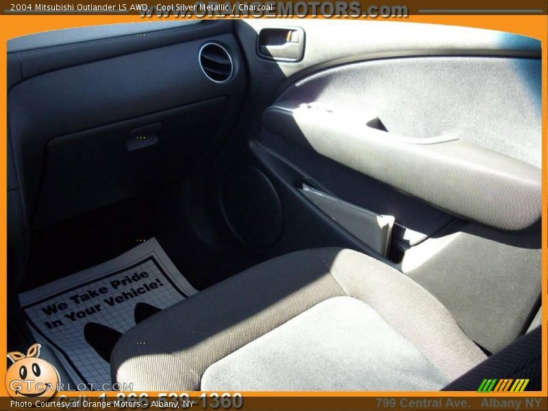 Cool Silver Metallic / Charcoal 2004 Mitsubishi Outlander LS AWD