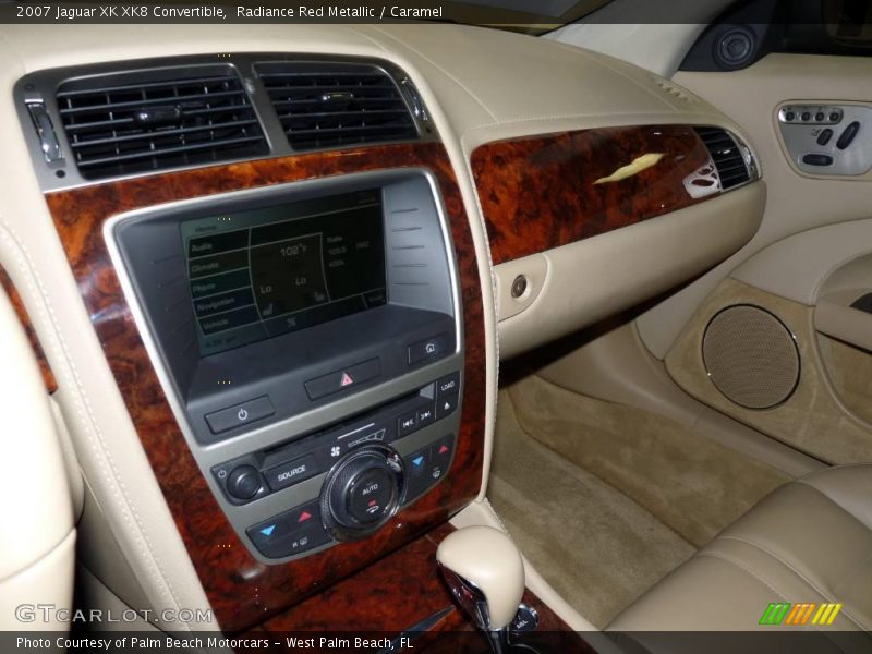 Radiance Red Metallic / Caramel 2007 Jaguar XK XK8 Convertible