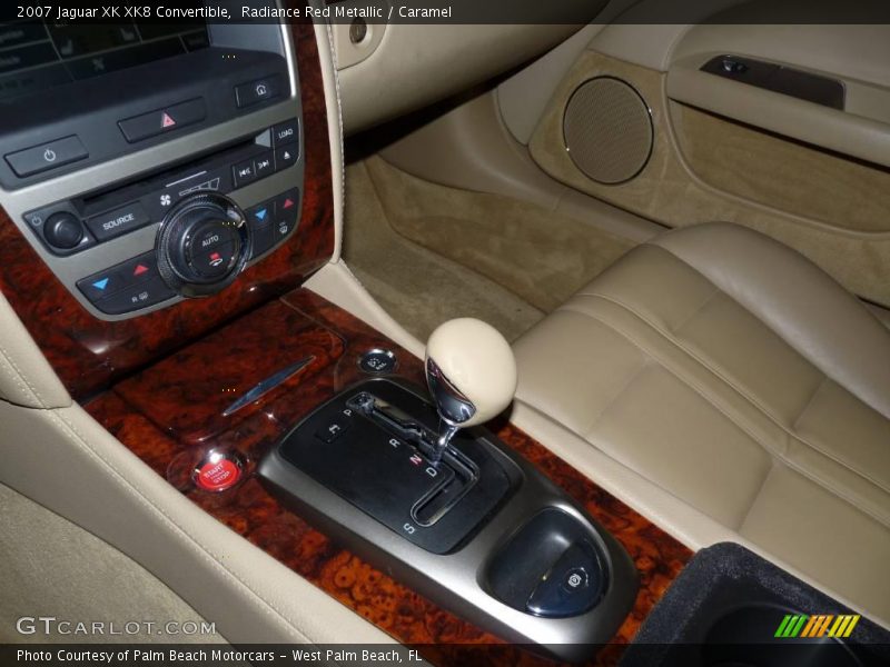 Radiance Red Metallic / Caramel 2007 Jaguar XK XK8 Convertible