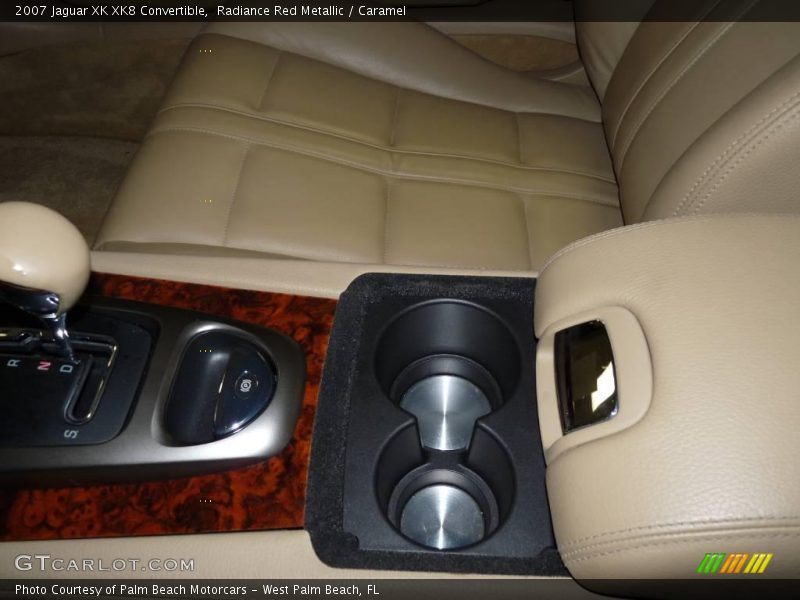 Radiance Red Metallic / Caramel 2007 Jaguar XK XK8 Convertible