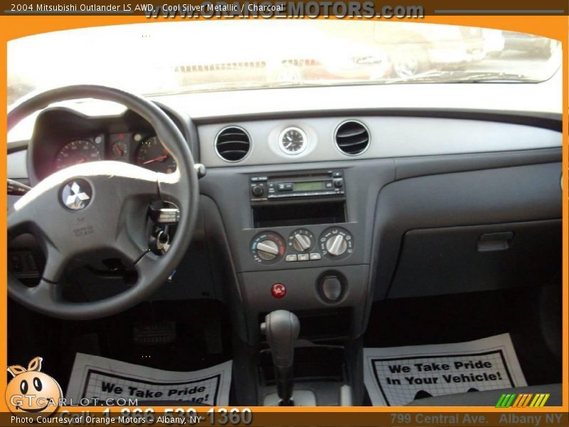 Cool Silver Metallic / Charcoal 2004 Mitsubishi Outlander LS AWD