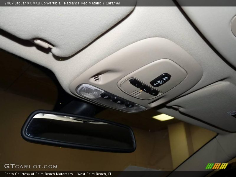 Radiance Red Metallic / Caramel 2007 Jaguar XK XK8 Convertible