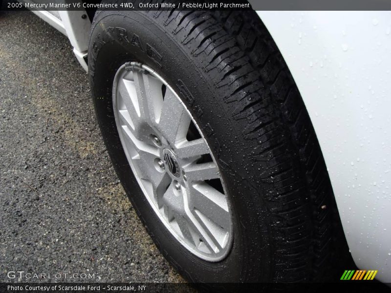 Oxford White / Pebble/Light Parchment 2005 Mercury Mariner V6 Convenience 4WD
