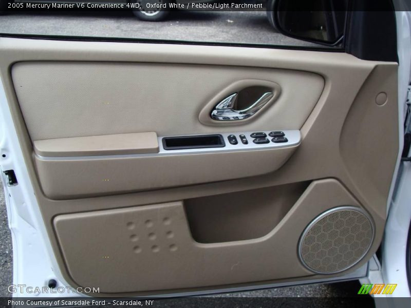 Oxford White / Pebble/Light Parchment 2005 Mercury Mariner V6 Convenience 4WD