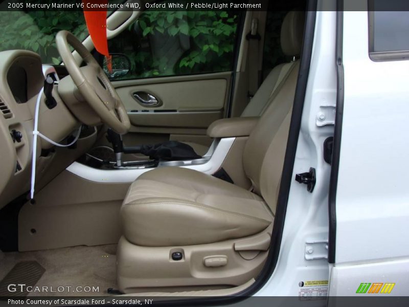 Oxford White / Pebble/Light Parchment 2005 Mercury Mariner V6 Convenience 4WD