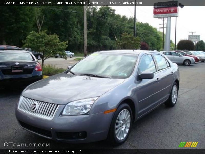 Tungsten Grey Metallic / Medium Light Stone/Dark Charcoal 2007 Mercury Milan V6 Premier