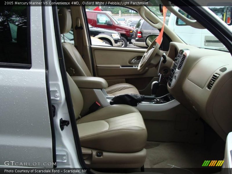 Oxford White / Pebble/Light Parchment 2005 Mercury Mariner V6 Convenience 4WD