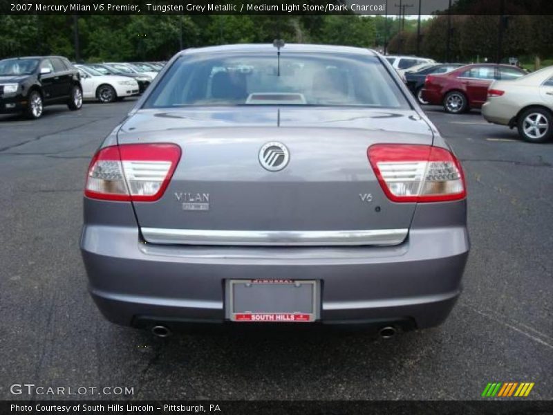 Tungsten Grey Metallic / Medium Light Stone/Dark Charcoal 2007 Mercury Milan V6 Premier