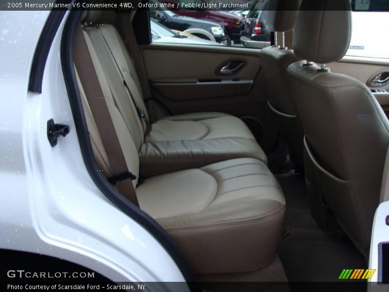 Oxford White / Pebble/Light Parchment 2005 Mercury Mariner V6 Convenience 4WD